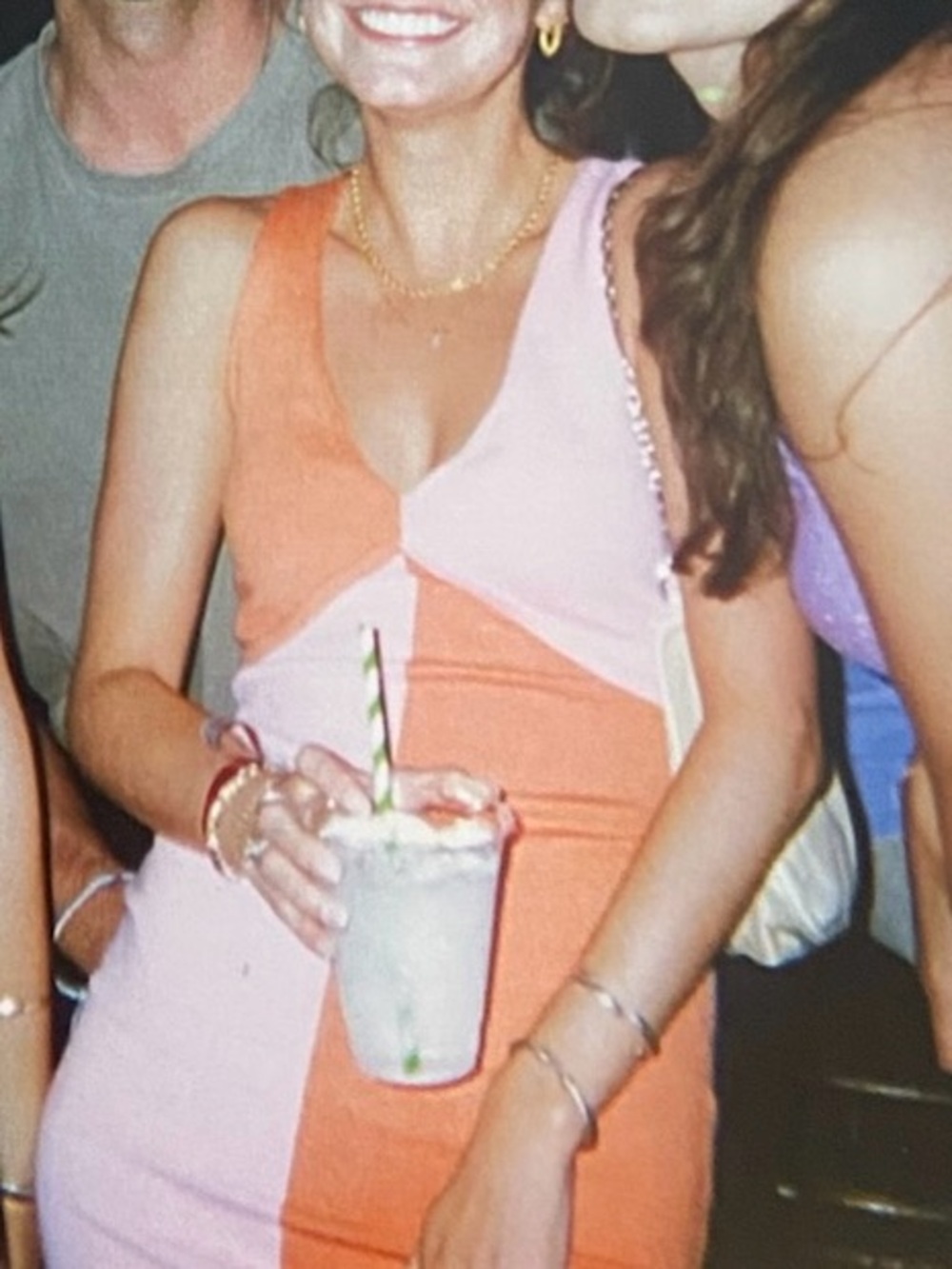 Princess Polly Pink and Orange Mini Dress